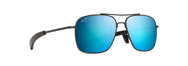 Maui Jim  Island Life B761-02D Gunmetal w/Dark Wood Temp Tips