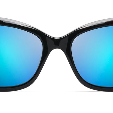Maui Jim  Plumeria B768-02K Black with Crystal