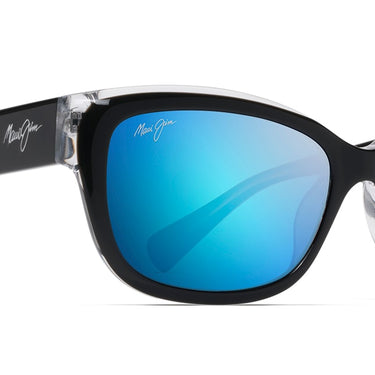 Maui Jim  Plumeria B768-02K Black with Crystal