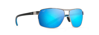 Maui Jim  The Bird B835-17A Chrome w/ Black & Blue Temples