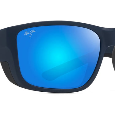 Maui Jim  Amberjack B896-03 Matte Dark Navy w/Black Rubber