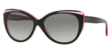 DKNY Zonnebril DY4125 366611 Top Black On Pink