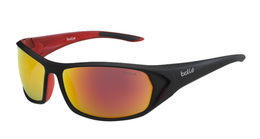 Bollé Zonnebril Blacktail 12029 Shiny Anthracite/Red