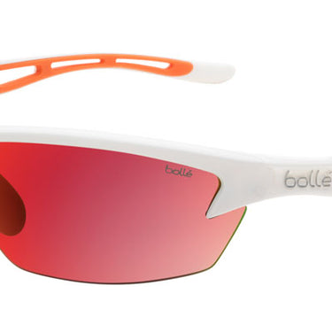 Bollé  Bolt 11674 11674 Shiny White-Grijs met rood spiegeling