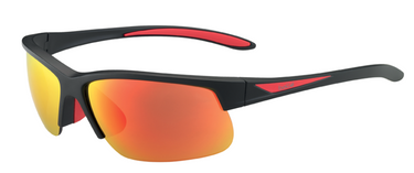 Bollé Zonnebril Breaker 12108 Matte Black/Red
