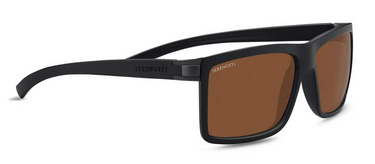 Serengeti Zonnebril Brera Large 8580 Sanded Black/Satin Dark Gunmetal