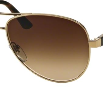 Glas Bvlgari zonnebril standaard