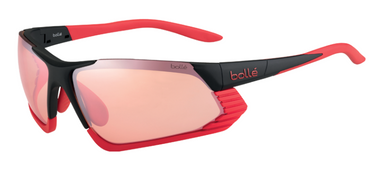 Bollé Zonnebril Cadence 12088 Shiny Black/Red