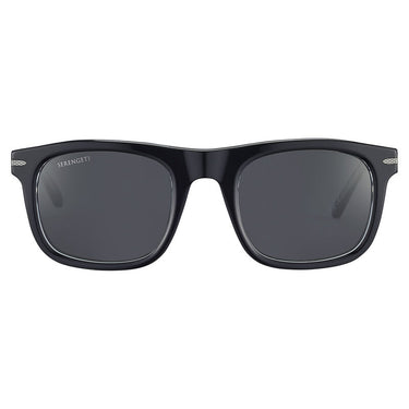 Serengeti Zonnebril Charlton SS576003 Shiny Black Transparent Layer