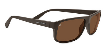 Serengeti Zonnebril Claudio 7952 Sanded Dark Brown