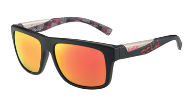 Bollé Zonnebril Clint 12093 Matte Black Red Plaid