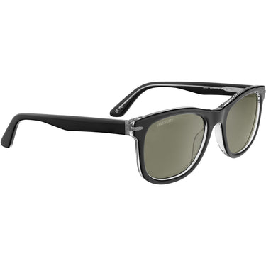 Serengeti Zonnebril Danny SS745001 Shiny Black Translucent Layer
