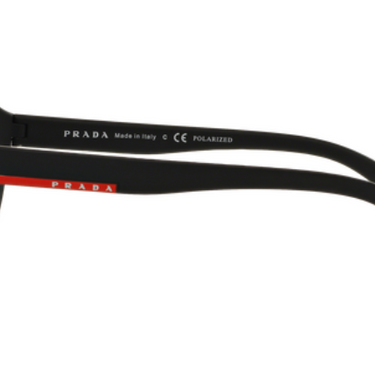 Prada Sport Zonnebril PS 01RS DG05Z1 Black Rubber