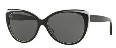 DKNY Zonnebril DY4125 362787 Top Black On White