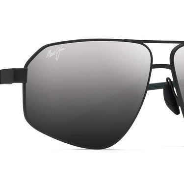 Maui Jim  Keawawa DSB620-02 Matte Gunmetal w/Black