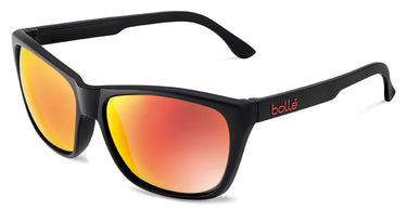Bollé  Damone 11685 11685 Mat Black-Grijs met rood spiegeling