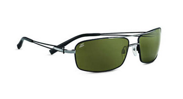 Serengeti Dante 7115 Shiny Gunmetal/Black Tannery