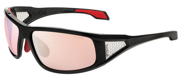 Bollé  Diablo  11607  Shiny Black -Roze