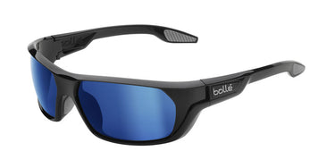Bollé  Ecrins 11668 11668 Shiny Black-Grijs lens met blauw spiegeling