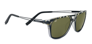 Serengeti Empoli 7764  159M Satin Black Tort/Satin Black temples -Groen