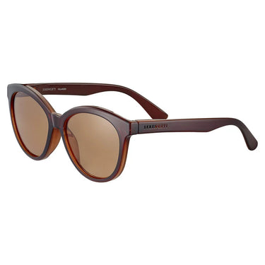Serengeti Zonnebril Endee SS573002 Shiny Brown Spray on Milky base