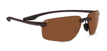 Serengeti Zonnebril Erice 8502 Sanded Dark Brown