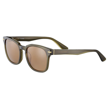 Serengeti Zonnebril Ethan SS575004 Shiny Crystal Dark Green