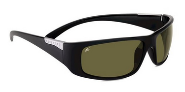 Serengeti Zonnebril Fasano 7750 Shiny Satin Black
