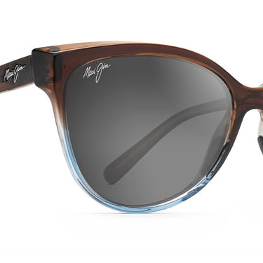 Maui Jim  'Olu'Olu GS537-01F Trans Dark Chocolate w/Blue