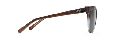 Maui Jim  'Olu'Olu GS537-01F Trans Dark Chocolate w/Blue
