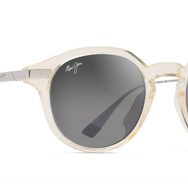 Maui Jim  Momi GS622-21 Shiny Trans Yellow w/Silver