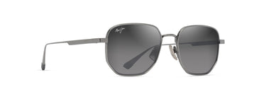 Maui Jim  Lewalani GS633-17 Shiny Light Ruthenium