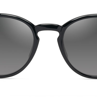 Maui Jim Hiehie GS636-14 Shiny Black w/Trans Light Grey