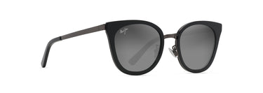 Maui Jim  Wood Rose GS870-02 Black Gloss w/Dark Gunmetal