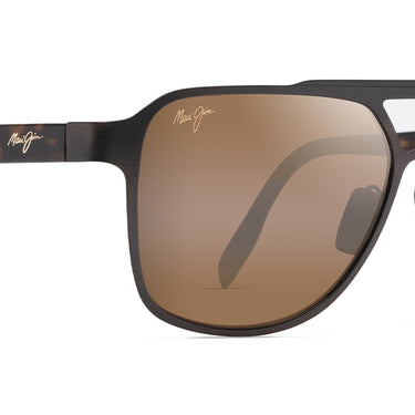 Maui Jim  2nd Reef H607-01 Brushed Chocolate