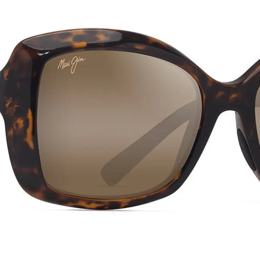 Maui Jim Orchid H735-10 Shiny Dark Havana HCL® Bronze