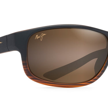 Maui Jim Kaiwi Channel H840-25C Dark Brown Stripe
