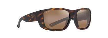 Maui Jim  Amberjack H896-10 Matte Tortoise w/Black Rubber