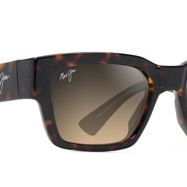Maui Jim  Kenui HS642-10 Shiny Dark Havana w/Trans Yllw