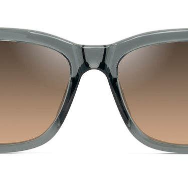 Maui Jim  Hanohano HS644-14 Shiny Trans Dark Grey