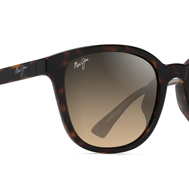 Maui Jim Ku'ikahi HS647-10 Shiny Dark havana with Trans Yellow