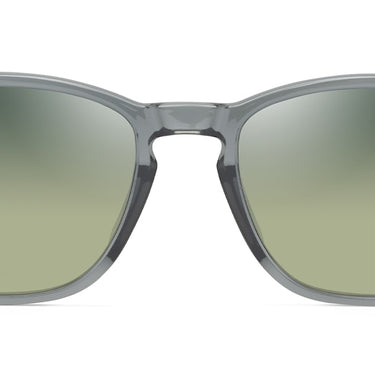 Maui Jim  ManaOlana HTS623-14 Shiny Trans Grey w/Silver
