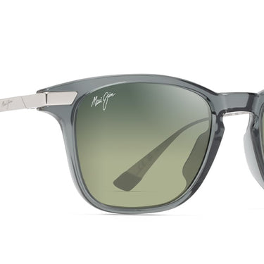 Maui Jim  ManaOlana HTS623-14 Shiny Trans Grey w/Silver