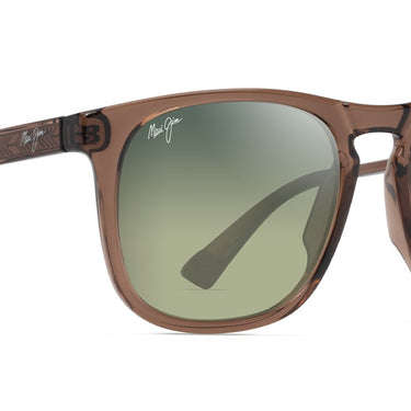 Maui Jim  Kupaa HTS641-01 Shiny Trans Light Brown
