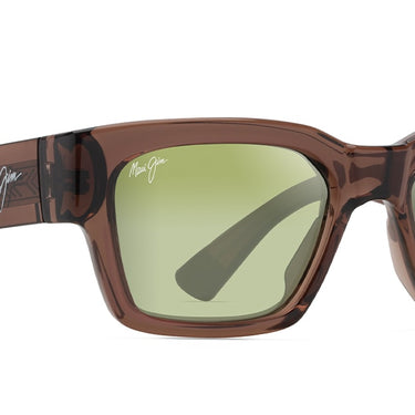 Maui Jim  Kenui HTS642-01A Shiny Trans Light Brown