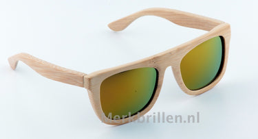 Houten Zonnebril HZ17b Blanc Maat: 55