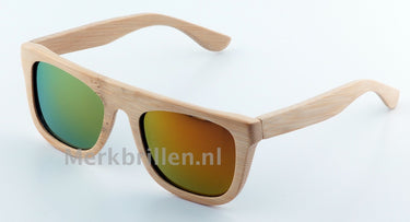 Houten Zonnebril HZ17b Blanc Maat: 55