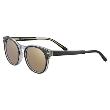 Serengeti Zonnebril Havah SS574002 Shiny Black Transparent Layer