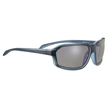 Serengeti Zonnebril Hext SS571005 Shiny Dark Blue Spray on Milky Blue