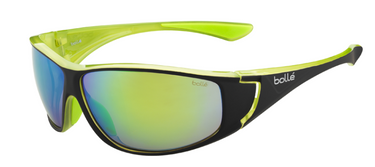 Bollé Zonnebril Highwood 12025 Shiny Black/Lime